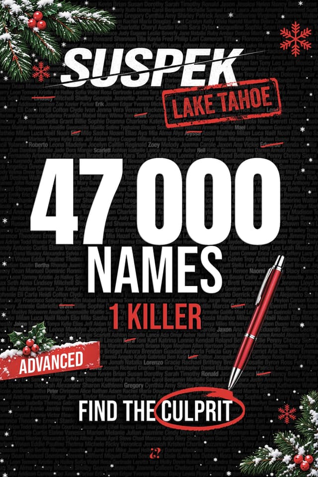 Cover of SUSPEK · Lake Tahoe